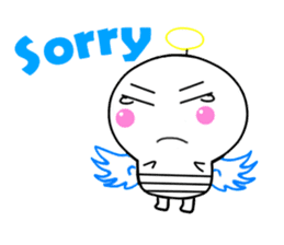 (US)Angel Bulb sticker #12827442