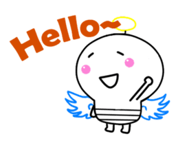 (US)Angel Bulb sticker #12827445