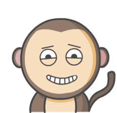 Monmo Monkey 2 sticker #12828208
