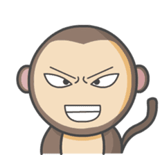 Monmo Monkey 2 sticker #12828211