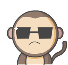 Monmo Monkey 2 sticker #12828213