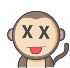 Monmo Monkey 2 sticker #12828218