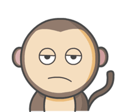 Monmo Monkey 2 sticker #12828221