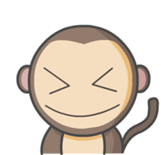 Monmo Monkey 2 sticker #12828222