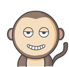 Monmo Monkey 2 sticker #12828223