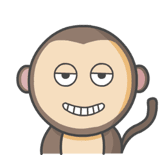 Monmo Monkey 2 sticker #12828223