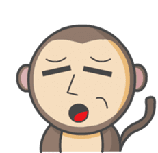 Monmo Monkey 2 sticker #12828224