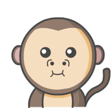 Monmo Monkey 2 sticker #12828225