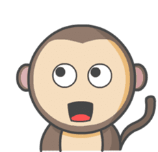 Monmo Monkey 2 sticker #12828229