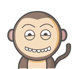 Monmo Monkey 2 sticker #12828230