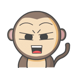 Monmo Monkey 2 sticker #12828242