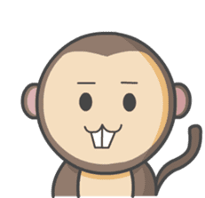 Monmo Monkey 2 sticker #12828245