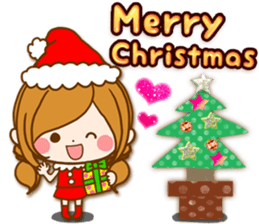 Leisurely a girlfriend happy Halloween sticker #12828444