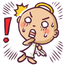 Cute angel Sticker 2 sticker #12828528