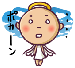 Cute angel Sticker 2 sticker #12828529