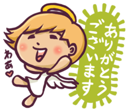 Cute angel Sticker 2 sticker #12828530