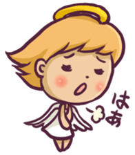 Cute angel Sticker 2 sticker #12828532
