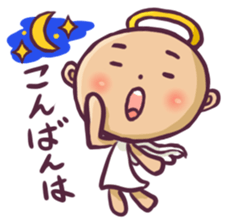 Cute angel Sticker 2 sticker #12828540