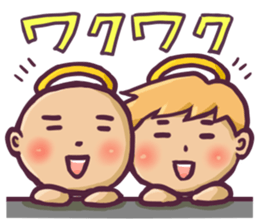 Cute angel Sticker 2 sticker #12828549