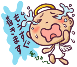 Cute angel Sticker 2 sticker #12828552