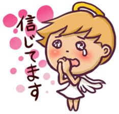 Cute angel Sticker 2 sticker #12828556
