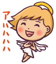 Cute angel Sticker 2 sticker #12828557