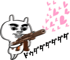 Facial force! Usadon. sticker #12830303