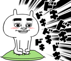 Facial force! Usadon. sticker #12830312