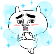 Facial force! Usadon. sticker #12830313