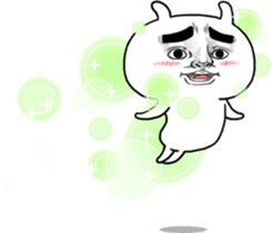 Facial force! Usadon. sticker #12830318