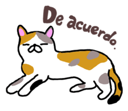 Spanish cats sticker #12830779