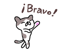 Spanish cats sticker #12830785