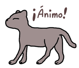 Spanish cats sticker #12830791