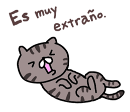 Spanish cats sticker #12830801