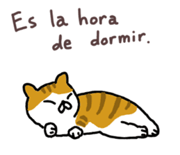Spanish cats sticker #12830805