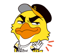 HAWKS official Sticker Vol.3 sticker #12831087