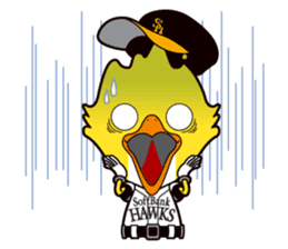 HAWKS official Sticker Vol.3 sticker #12831102