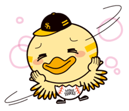 HAWKS official Sticker Vol.3 sticker #12831116