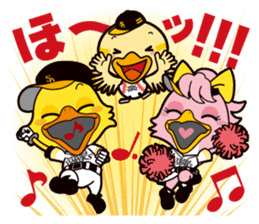 HAWKS official Sticker Vol.3 sticker #12831125