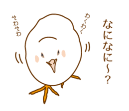 Daily King quail ! sticker #12831858