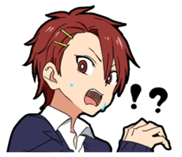 Kansai dialect boy sticker #12832287