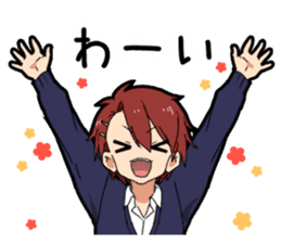 Kansai dialect boy sticker #12832320