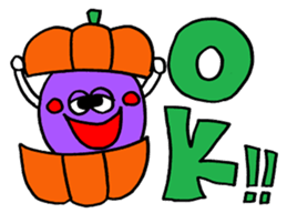 Halloween & autumn sticker sticker #12832491