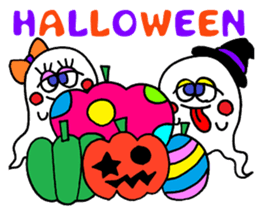 Halloween & autumn sticker sticker #12832502