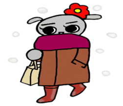 OL day-to-day Kumako sticker #12832645