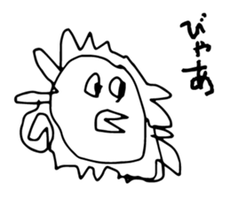 Strange monsters first series sticker #12832863
