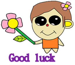 A small contingent polite in English sticker #12833055