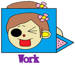 A small contingent polite in English sticker #12833059