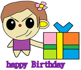 A small contingent polite in English sticker #12833062