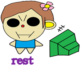 A small contingent polite in English sticker #12833063